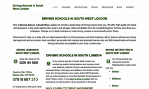 Drivingschoolsinsouthwestlondon.co.uk thumbnail