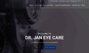 Drjaneyecare.com thumbnail