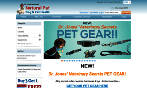 Drjonesnaturalpet.com thumbnail