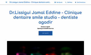 Drlissigui-jamal-eddine-clinique-dentaire-smile-studio.business.site thumbnail