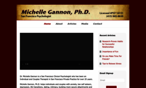 Drmichellegannon.com thumbnail