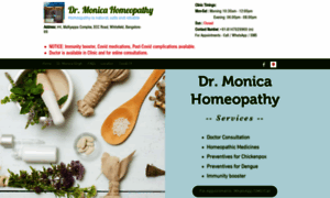 Drmonicahomeopathy.com thumbnail