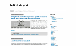 Droit-sport.com thumbnail