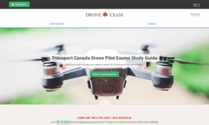 Drone-exam-canada.com thumbnail