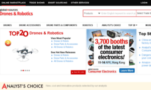 Drones-robotics.globalsources.com thumbnail