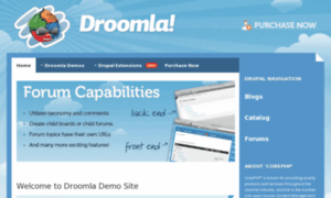 Droomla.corephpdemos.com thumbnail