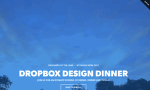 Dropboxdesigndinner.splashthat.com thumbnail