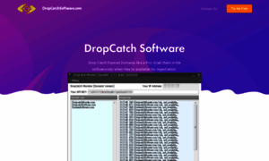 Dropcatchsoftware.com thumbnail