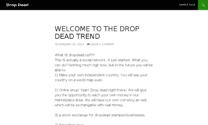 Dropdead.us thumbnail