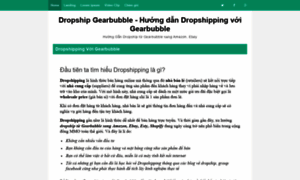 Dropshipgearbubble.blogspot.com thumbnail