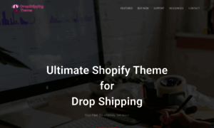 Dropshippingtheme.com thumbnail