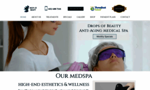 Dropsofbeautymedspa.com thumbnail