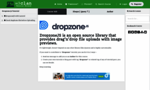 Dropzone.w3clan.com thumbnail