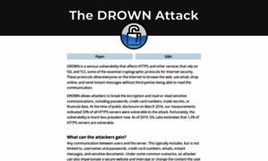 Drownattack.com thumbnail