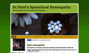 Drpatelshomeopathy.com thumbnail