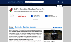 Drpu-back-link-checker-demo.software.informer.com thumbnail