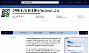 Drpu-bulk-sms-professional.software.informer.com thumbnail