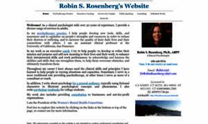 Drrobinrosenberg.com thumbnail