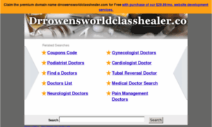 Drrowensworldclasshealer.com thumbnail