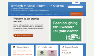 Drsharma-boroughmedicalcentre.nhs.uk thumbnail