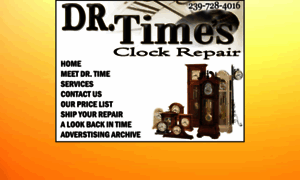 Drtimesclockrepair.com thumbnail