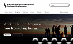 Drugfoundation.org.nz thumbnail