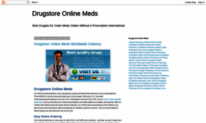 Drugstoreonline-meds.blogspot.com thumbnail