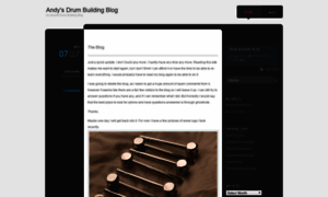 Drumbuilding.wordpress.com thumbnail