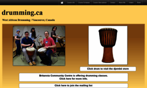 Drumming.ca thumbnail