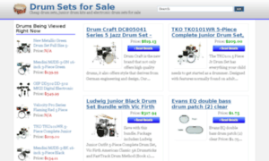 Drumsets-forsale.com thumbnail