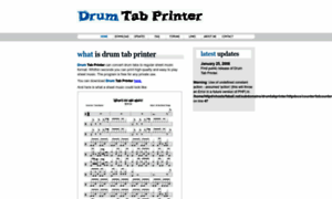 Drumtabprinter.fabali.net thumbnail