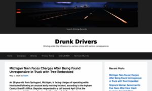 Drunkdrivers.org thumbnail