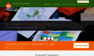 Drupalcampatlanta.com thumbnail