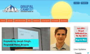 Drupalcampdelhi.com thumbnail