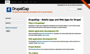 Drupalgap.org thumbnail