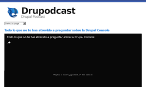 Drupodcast.com thumbnail