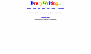 Drurywriting.com thumbnail