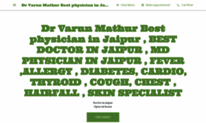 Drvarun-mathur-best-general-physician-government-doctor.business.site thumbnail