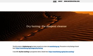 Dryfasting.org thumbnail
