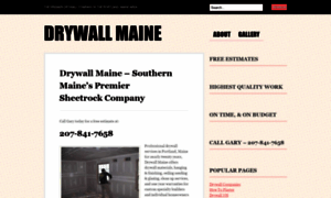 Drywallmaine.wordpress.com thumbnail