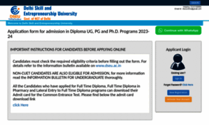 Dseu.ucanapply.com thumbnail