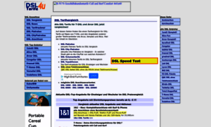 Dsl-tarife4u.de thumbnail