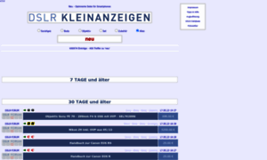 Dslr-kleinanzeigen.de thumbnail