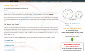 Dslspeedtest.us thumbnail