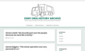 Dsnyoralhistoryarchive.org thumbnail