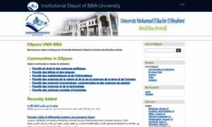 Dspace.univ-bba.dz thumbnail