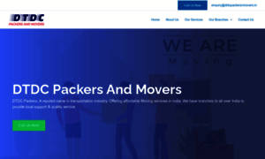 Dtdcpackersnmovers.in thumbnail