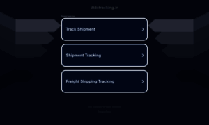 Dtdctracking.in thumbnail