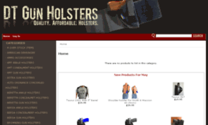 Dtgunholsters.com thumbnail