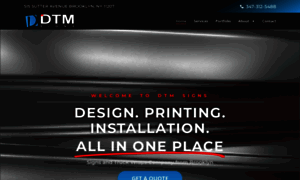 Dtmsigns.com thumbnail